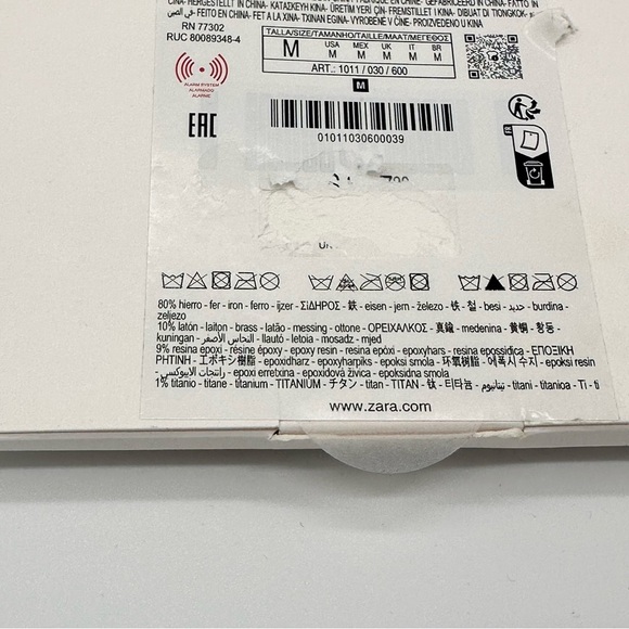 Zara Flower Earrings in Red - Picture 7 of 8